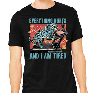 Tired Blue Tiger
