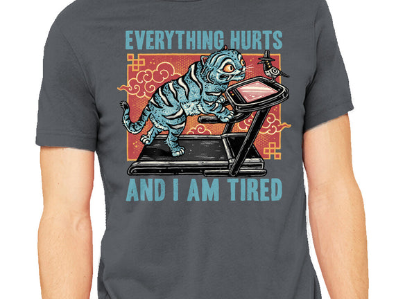 Tired Blue Tiger