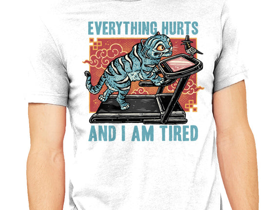 Tired Blue Tiger