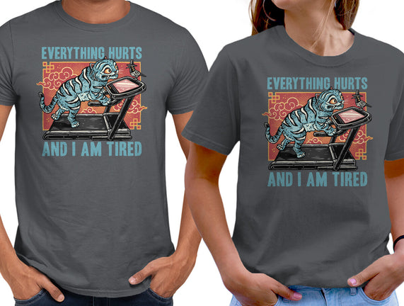 Tired Blue Tiger