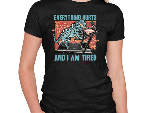 Tired Blue Tiger