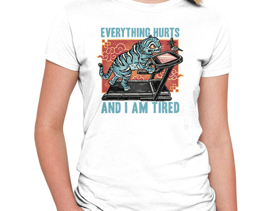 Tired Blue Tiger
