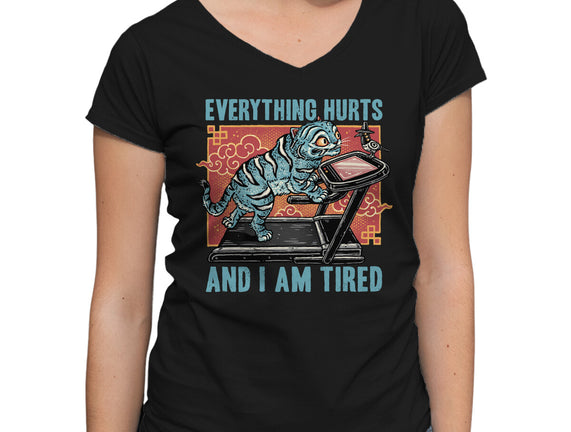 Tired Blue Tiger