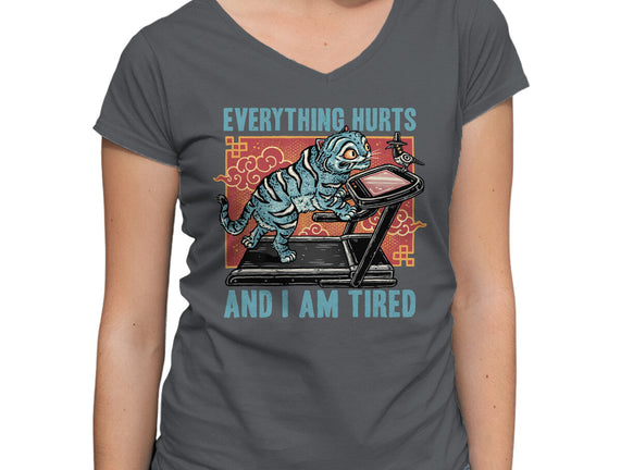 Tired Blue Tiger