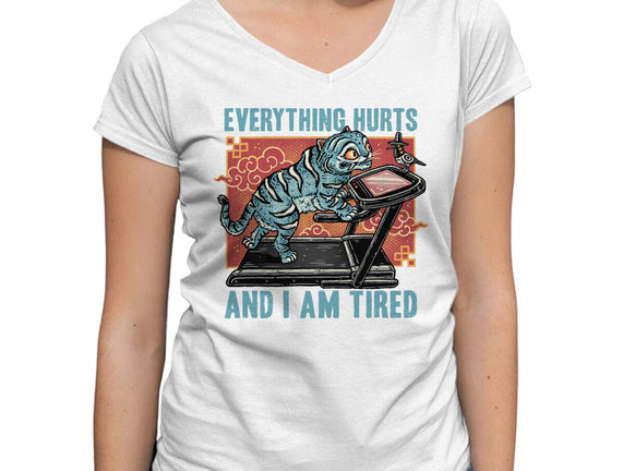 Tired Blue Tiger