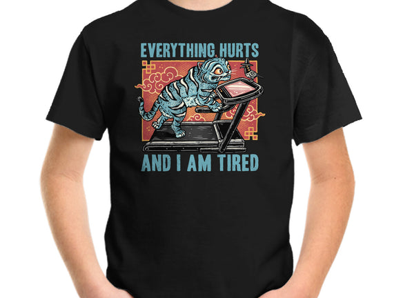 Tired Blue Tiger