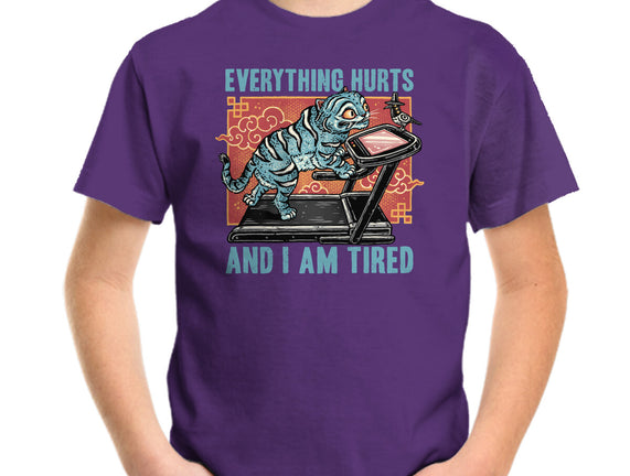 Tired Blue Tiger
