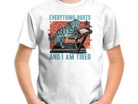 Tired Blue Tiger