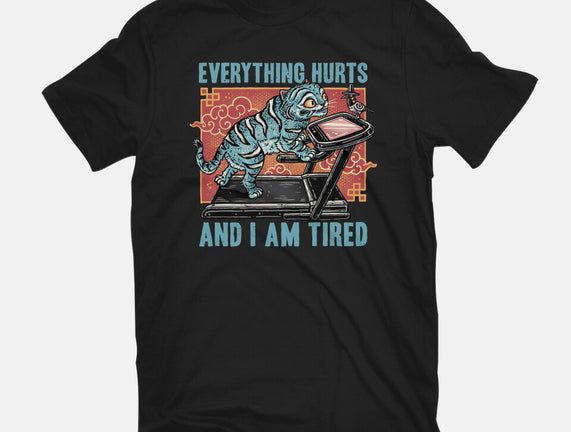 Tired Blue Tiger