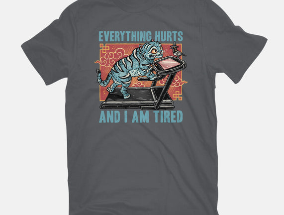 Tired Blue Tiger