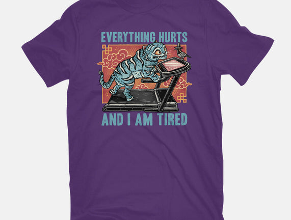Tired Blue Tiger