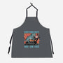 Tired Blue Tiger-Unisex-Kitchen-Apron-glitchygorilla