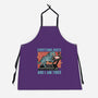 Tired Blue Tiger-Unisex-Kitchen-Apron-glitchygorilla