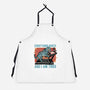Tired Blue Tiger-Unisex-Kitchen-Apron-glitchygorilla