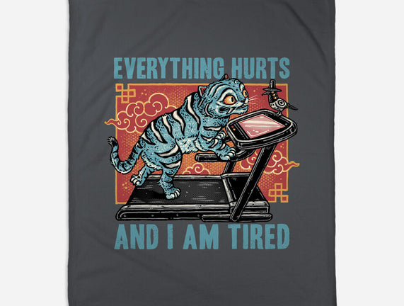 Tired Blue Tiger