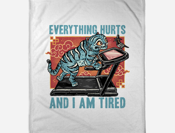 Tired Blue Tiger