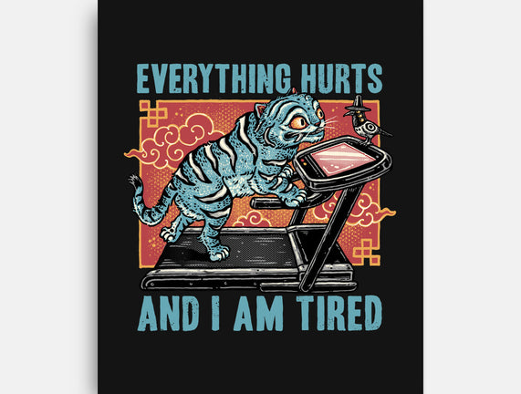 Tired Blue Tiger