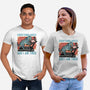 Tired Blue Tiger-Unisex-Basic-Tee-glitchygorilla