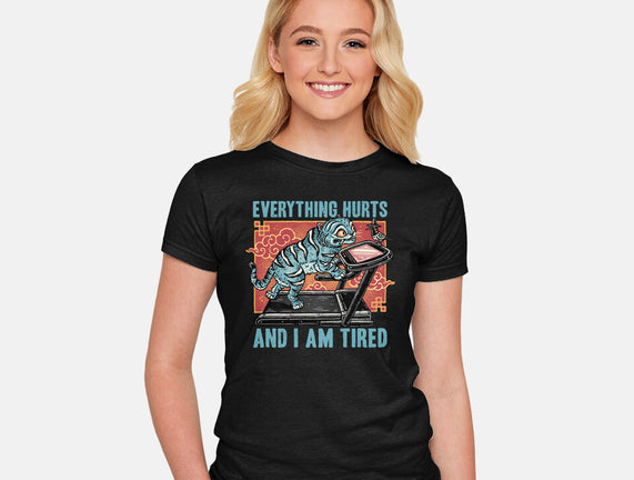 Tired Blue Tiger