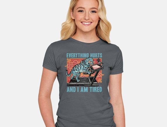 Tired Blue Tiger