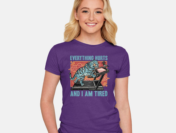 Tired Blue Tiger
