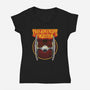 The Emperor’s Sky Reaper-Womens-V-Neck-Tee-Astrobot Invention
