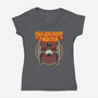 The Emperor’s Sky Reaper-Womens-V-Neck-Tee-Astrobot Invention