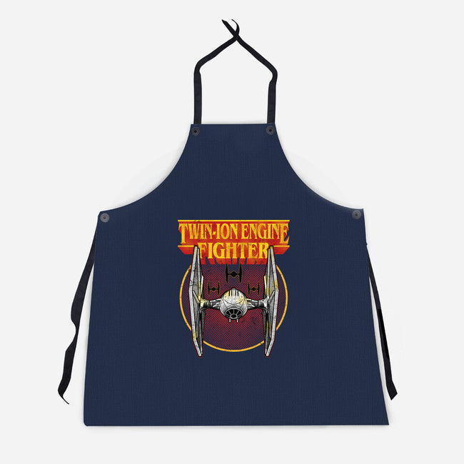 The Emperor’s Sky Reaper-Unisex-Kitchen-Apron-Astrobot Invention