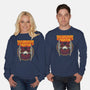 The Emperor’s Sky Reaper-Unisex-Crew Neck-Sweatshirt-Astrobot Invention