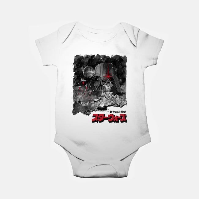 A New Hope Sumi-E-Baby-Basic-Onesie-DrMonekers