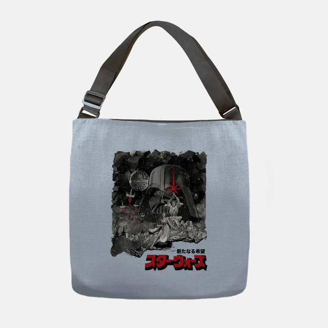 A New Hope Sumi-E-None-Adjustable Tote-Bag-DrMonekers