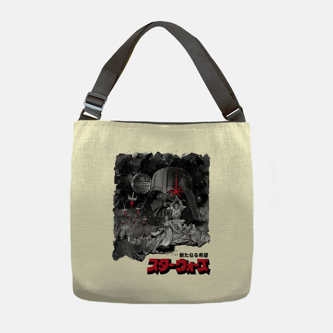 A New Hope Sumi-E-None-Adjustable Tote-Bag-DrMonekers