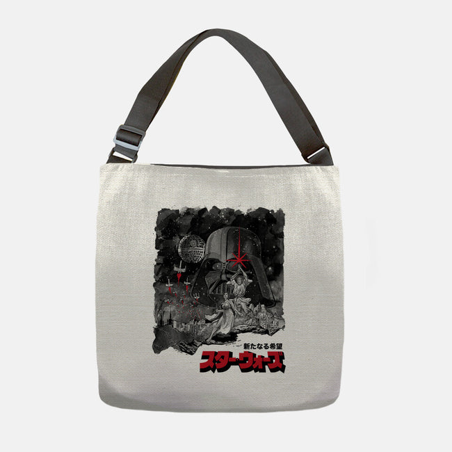 A New Hope Sumi-E-None-Adjustable Tote-Bag-DrMonekers