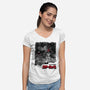 A New Hope Sumi-E-Womens-V-Neck-Tee-DrMonekers