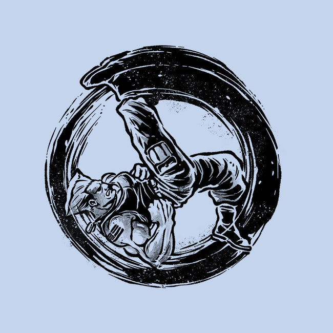 Somersault Circle-None-Glossy-Sticker-glitchygorilla