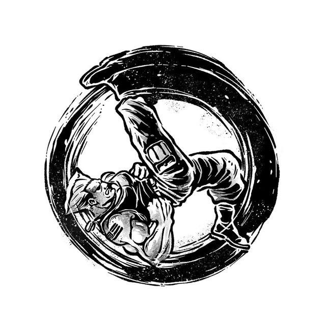 Somersault Circle-Baby-Basic-Onesie-glitchygorilla