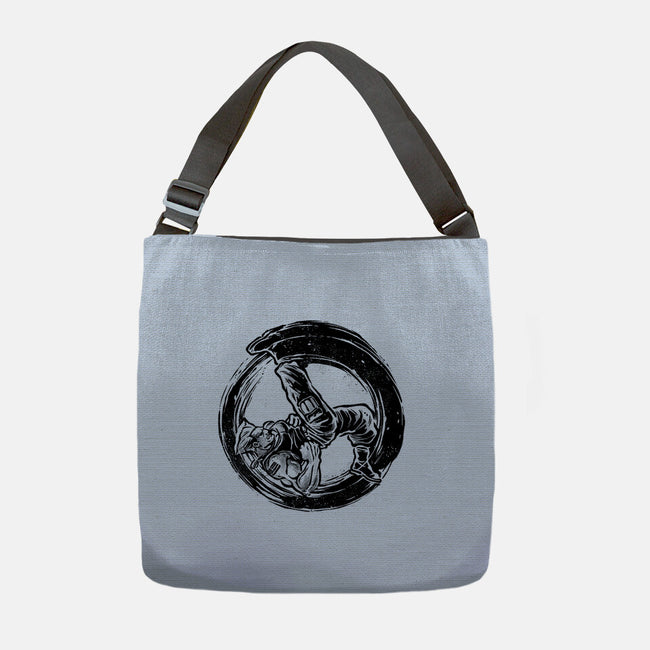Somersault Circle-None-Adjustable Tote-Bag-glitchygorilla