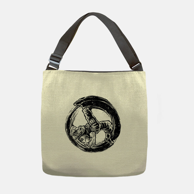 Somersault Circle-None-Adjustable Tote-Bag-glitchygorilla