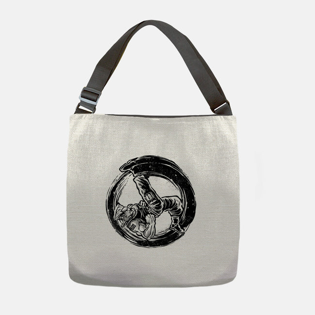 Somersault Circle-None-Adjustable Tote-Bag-glitchygorilla