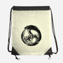 Somersault Circle-None-Drawstring-Bag-glitchygorilla