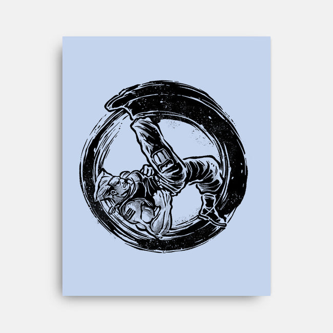 Somersault Circle-None-Stretched-Canvas-glitchygorilla