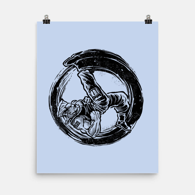 Somersault Circle-None-Matte-Poster-glitchygorilla