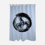 Somersault Circle-None-Polyester-Shower Curtain-glitchygorilla