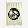 Somersault Circle-None-Polyester-Shower Curtain-glitchygorilla