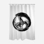 Somersault Circle-None-Polyester-Shower Curtain-glitchygorilla