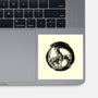 Somersault Circle-None-Glossy-Sticker-glitchygorilla