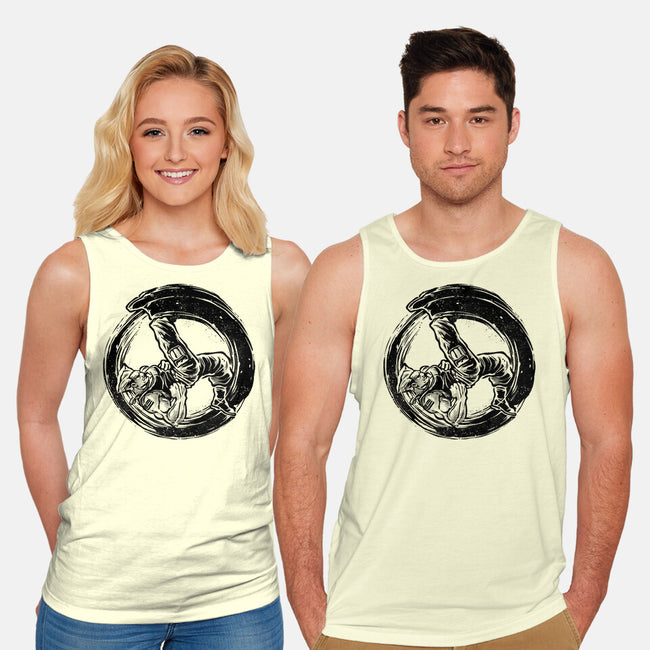 Somersault Circle-Unisex-Basic-Tank-glitchygorilla