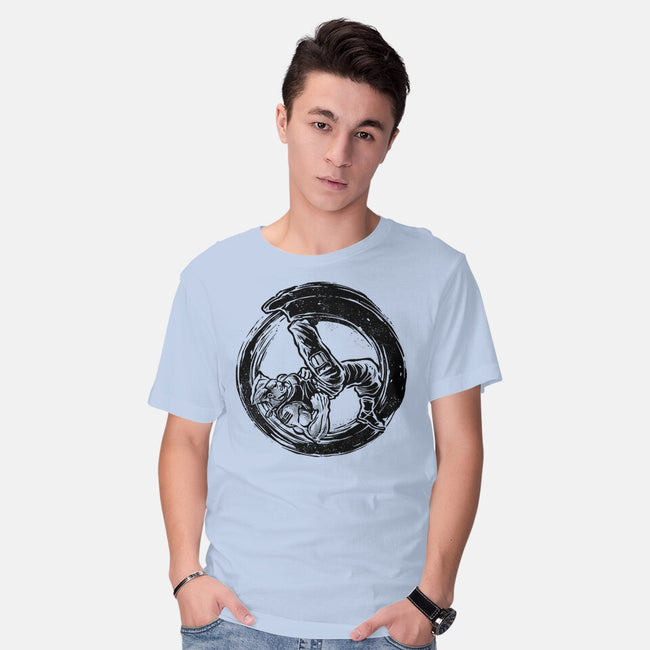 Somersault Circle-Mens-Basic-Tee-glitchygorilla