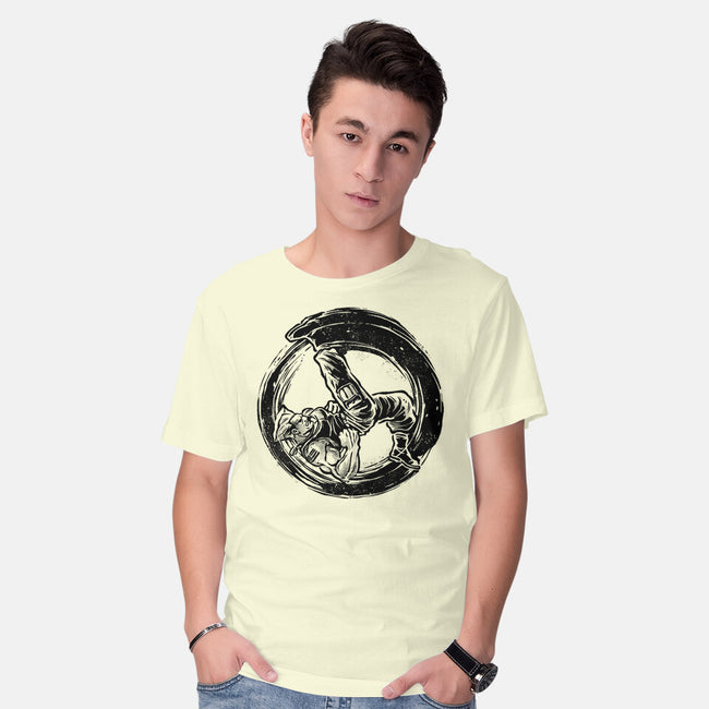Somersault Circle-Mens-Basic-Tee-glitchygorilla
