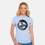 Somersault Circle-Womens-Fitted-Tee-glitchygorilla